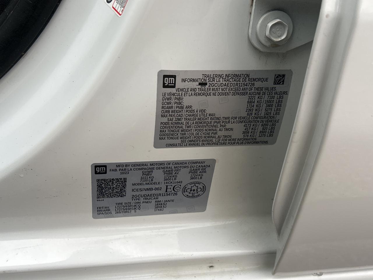 2024 Chevrolet Silverado 1500 Work Truck   Crew Cab   Leather   Clean Carfax Photo