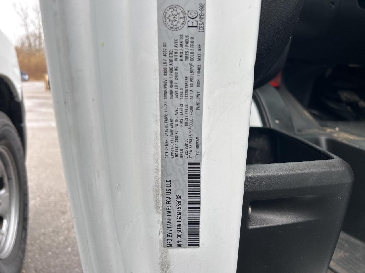 2021 RAM ProMaster 2500 High Roof 159 WB   Clean Carfax Photo