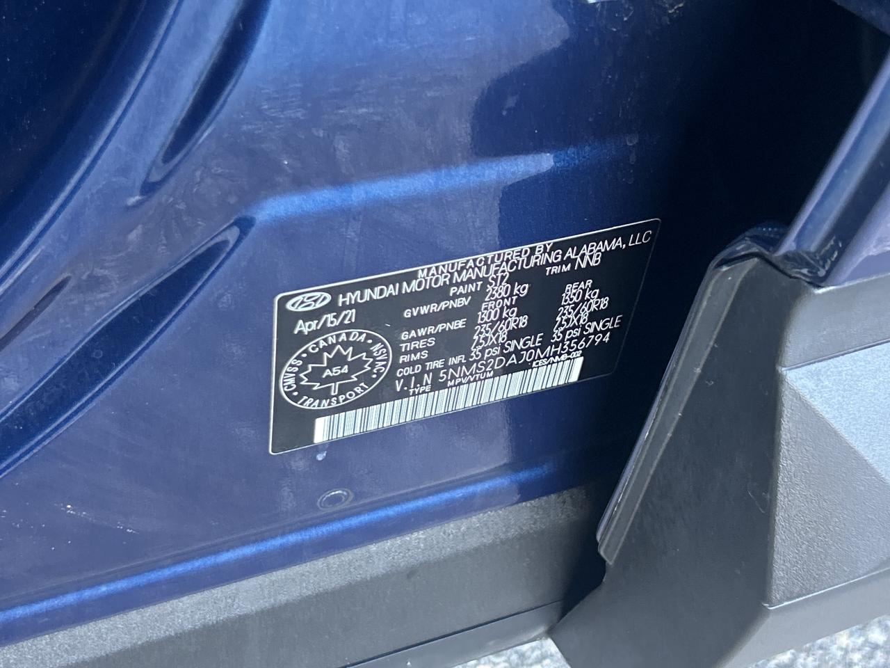 2021 Hyundai Santa Fe Essential   Clean Carfax Photo