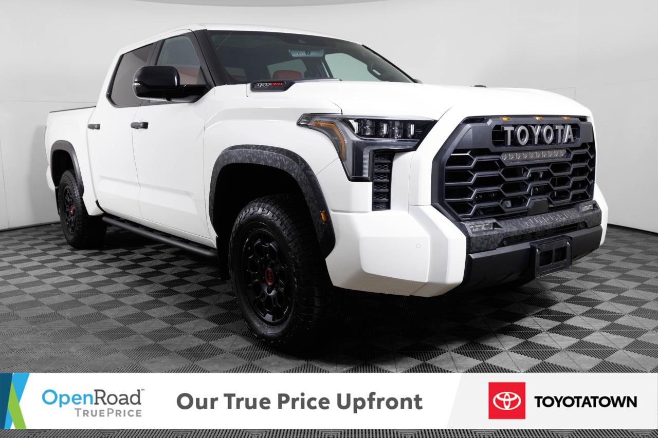 2024 Toyota Tundra TRD PRO! CERTIFIED PRE OWNED! ACCIDENT FREE! ELIGI Photo2