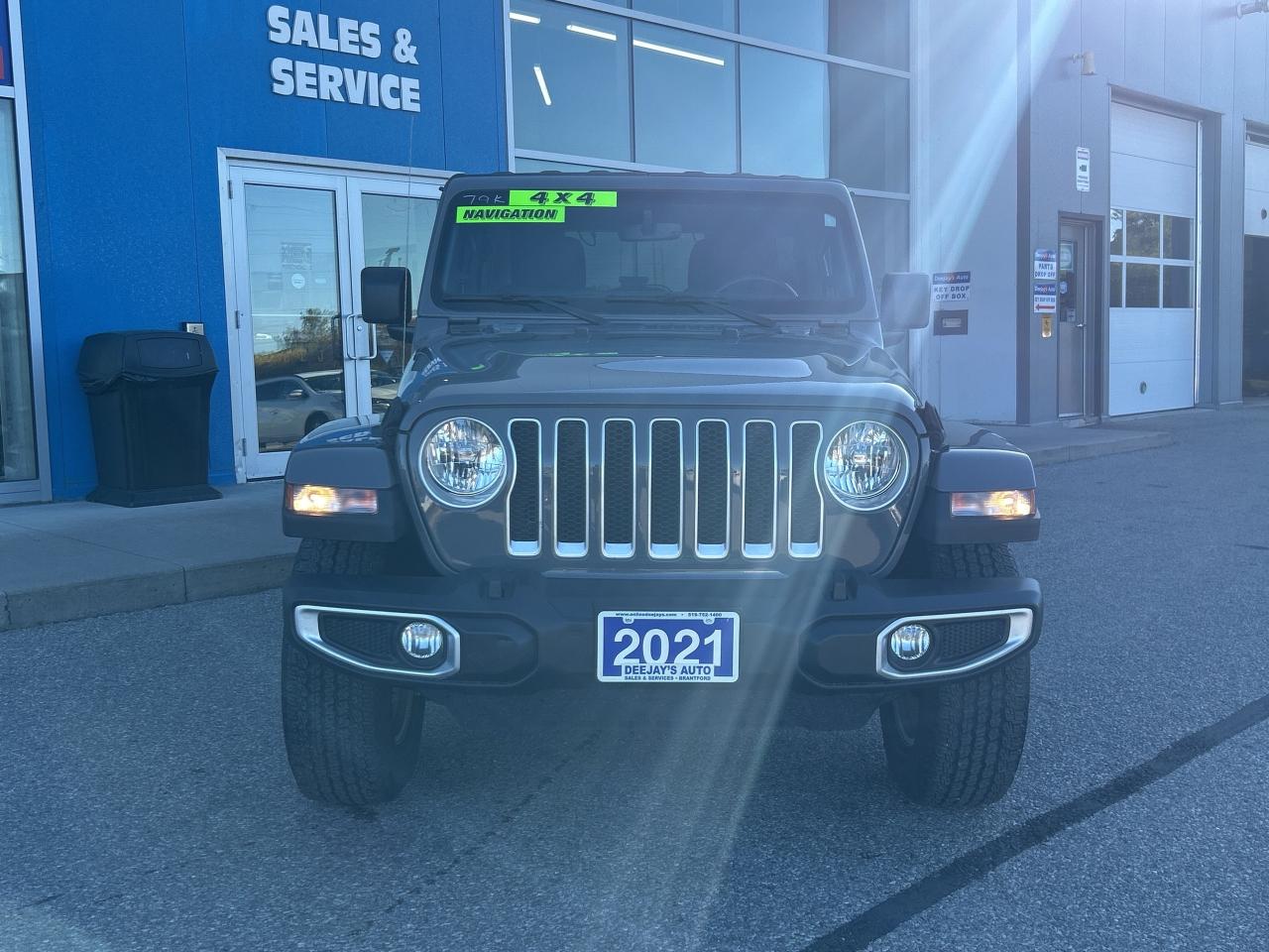 2021 Jeep Wrangler 3.6L Unlimited Sahara   NAV   Clean Carfax Photo