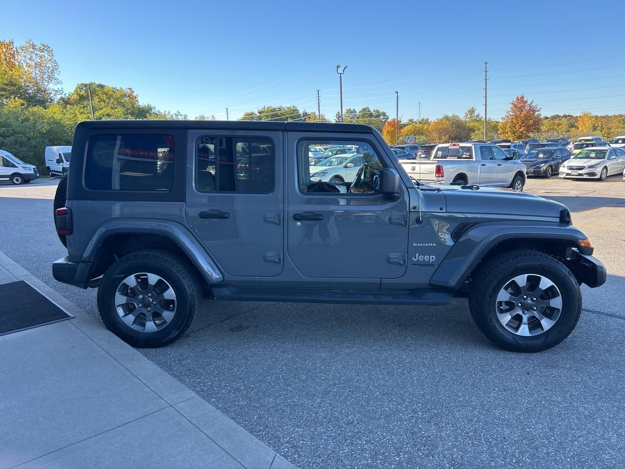 2021 Jeep Wrangler 3.6L Unlimited Sahara   NAV   Clean Carfax Photo