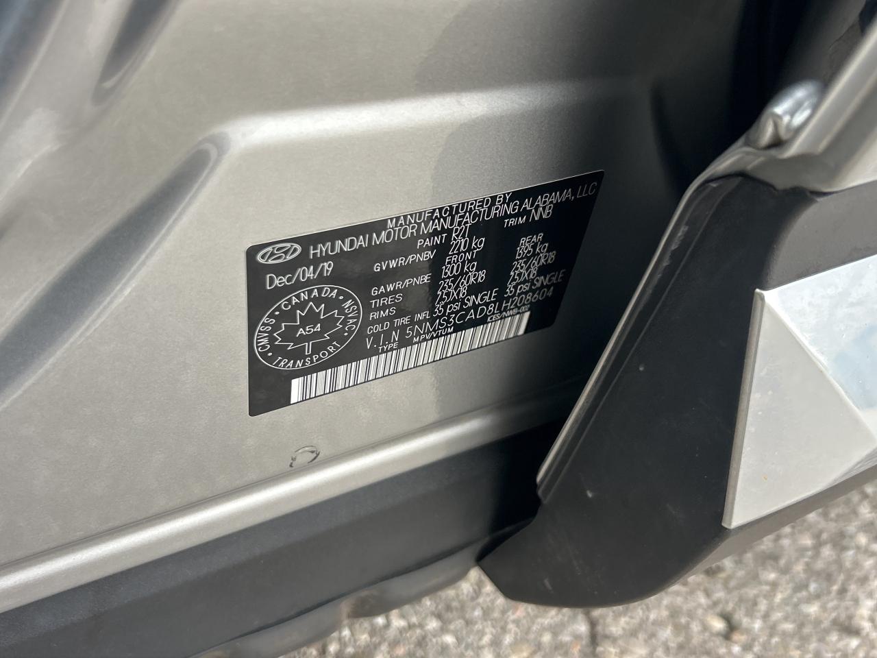 2020 Hyundai Santa Fe Preferred   Adaptive Cruise Control Photo