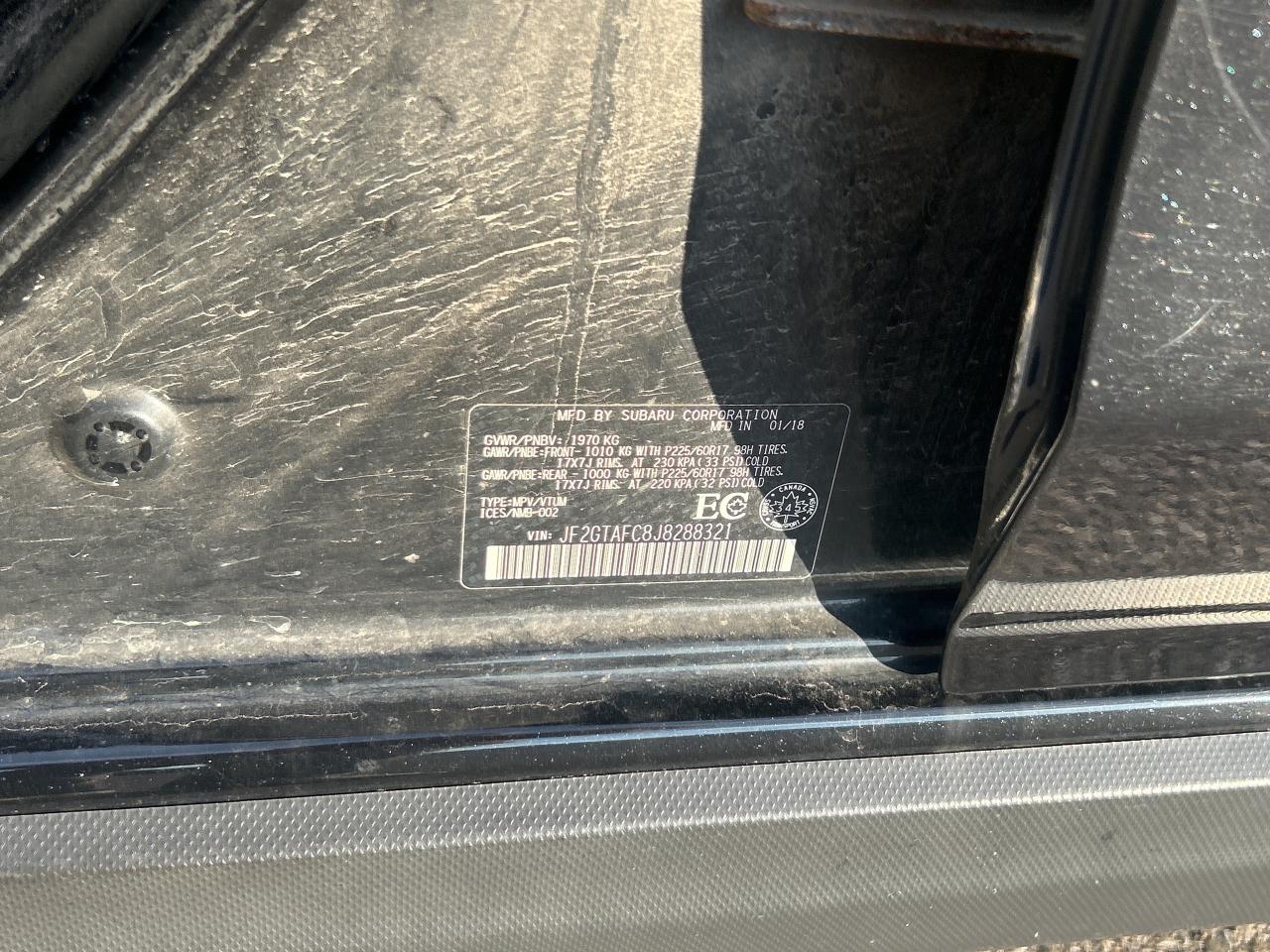 2018 Subaru Crosstrek Sport Photo