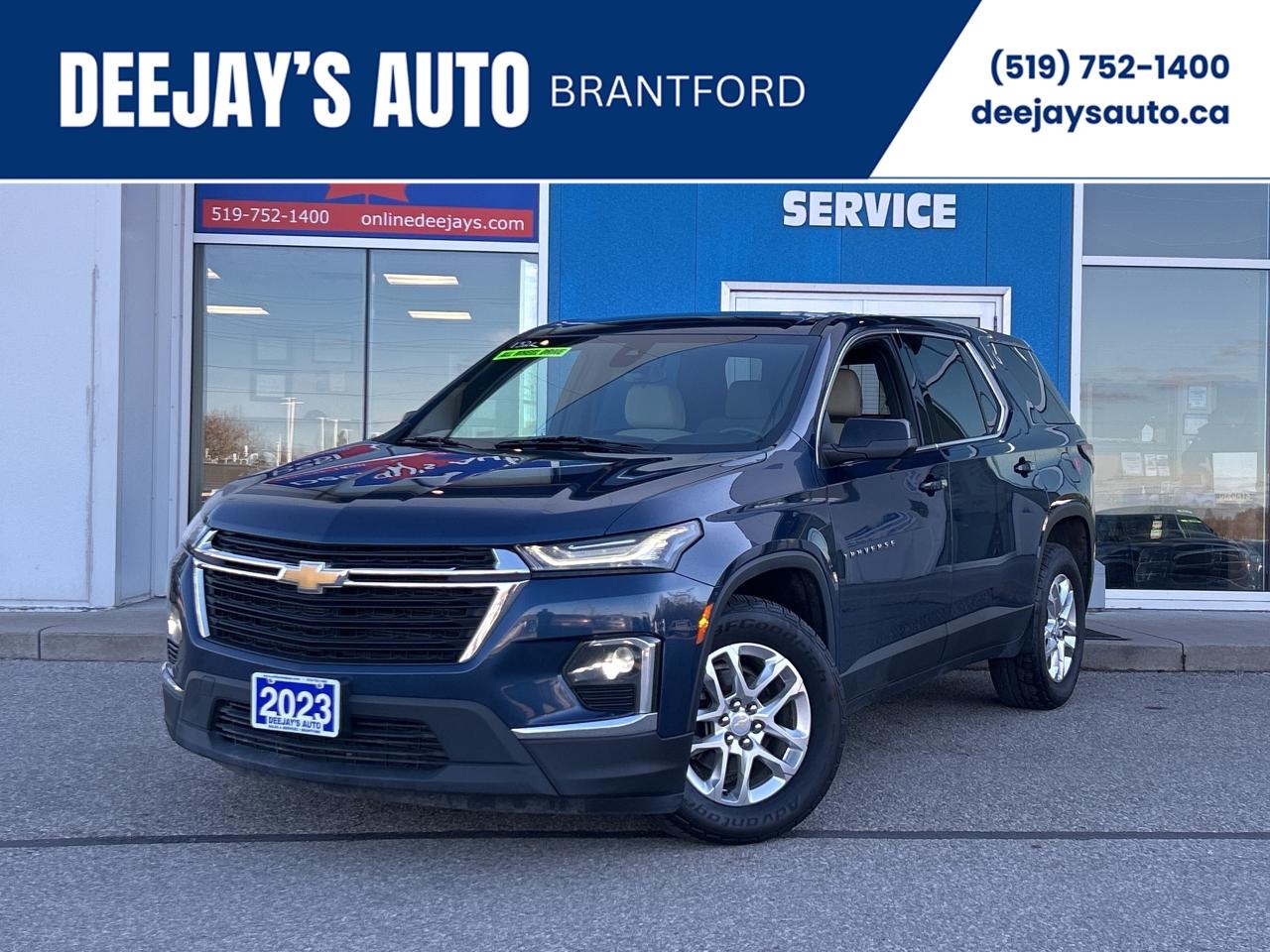 2023 Chevrolet Traverse LS   8 Passenger   Remote Start   Clean Carfax Photo