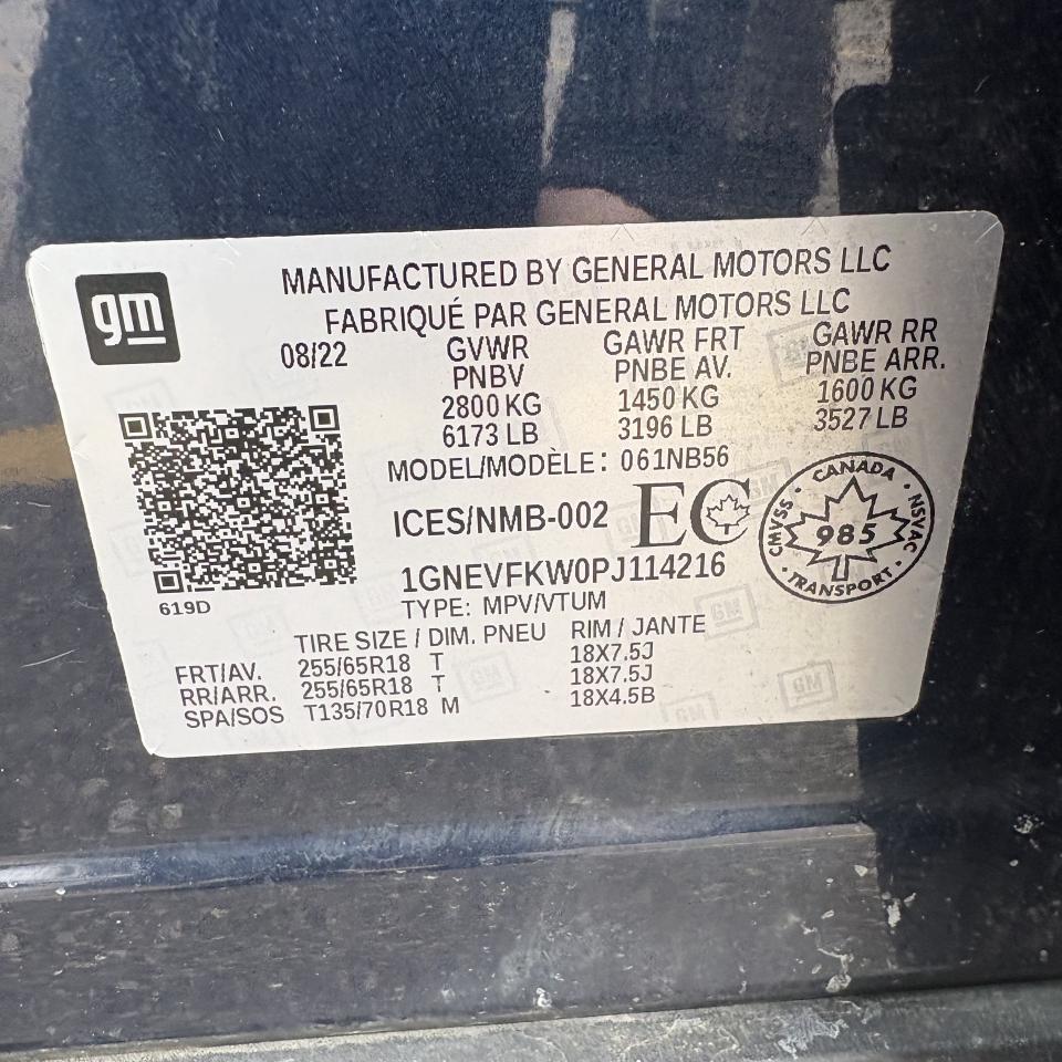 2023 Chevrolet Traverse LS   8 Passenger   Remote Start   Clean Carfax Photo