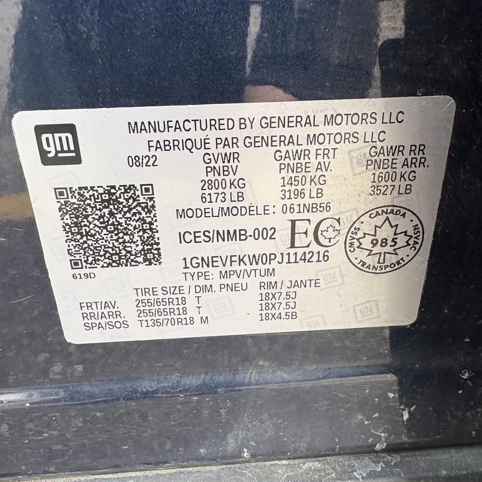 2023 Chevrolet Traverse LS   8 Passenger   Remote Start   Clean Carfax Photo