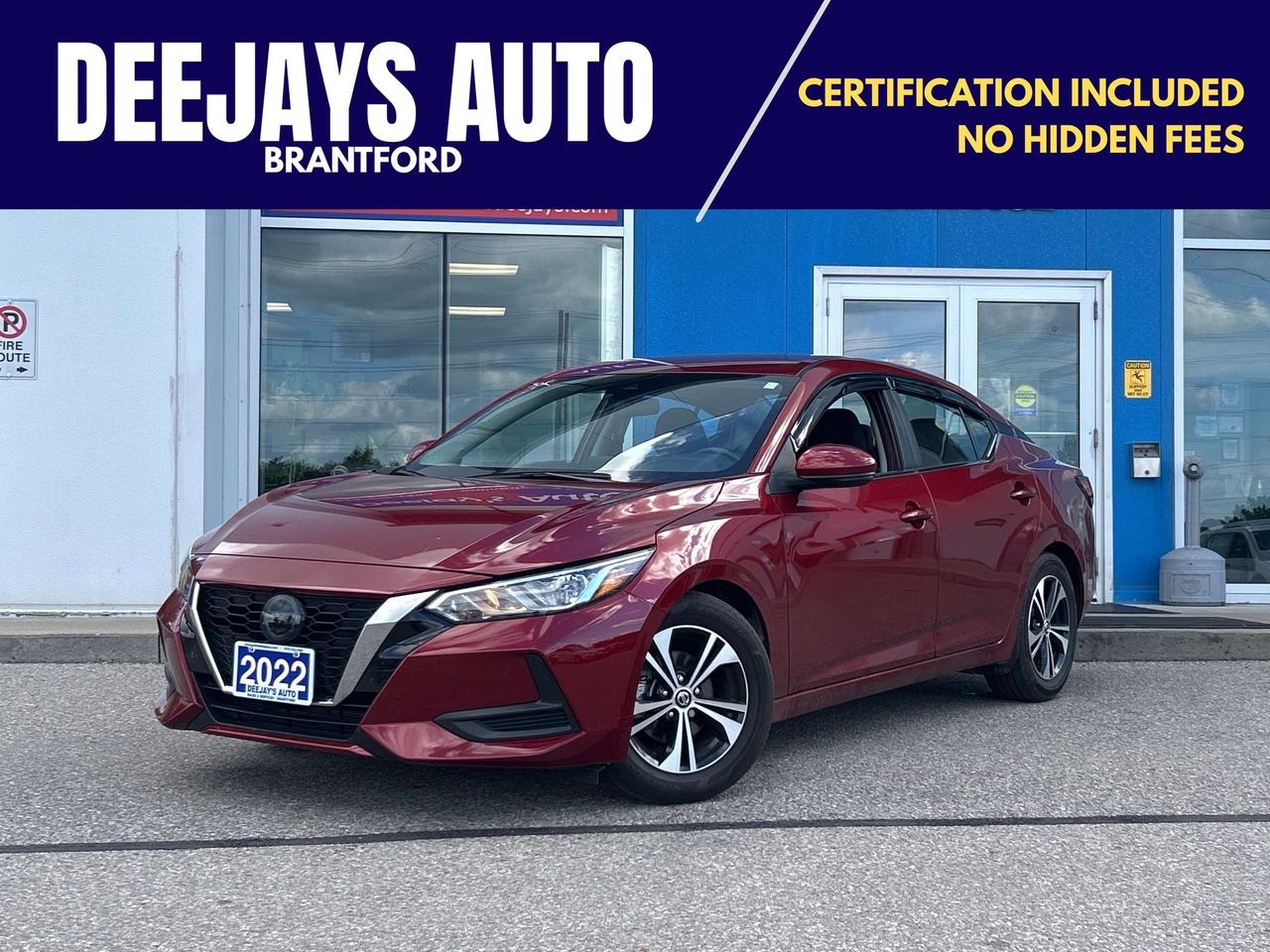 2022 Nissan Sentra SV FWD CVT   Factory Warranty   Clean Carfax Photo