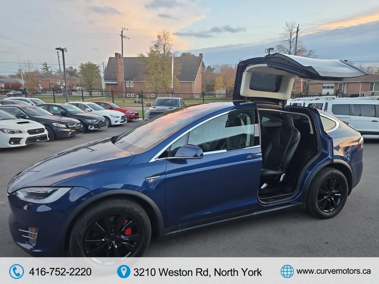 2016 Tesla Model X 90D AWD * 6 PASSENGERS / AUTO PILOT / DRIVER ASSIS Photo