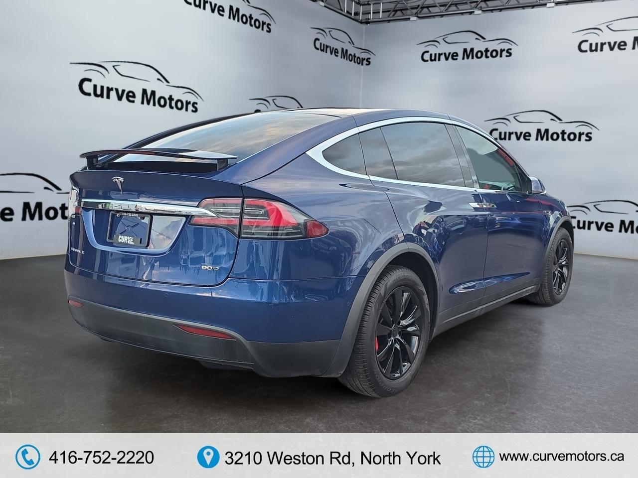 2016 Tesla Model X 90D AWD * 6 PASSENGERS / AUTO PILOT / DRIVER ASSIS Photo