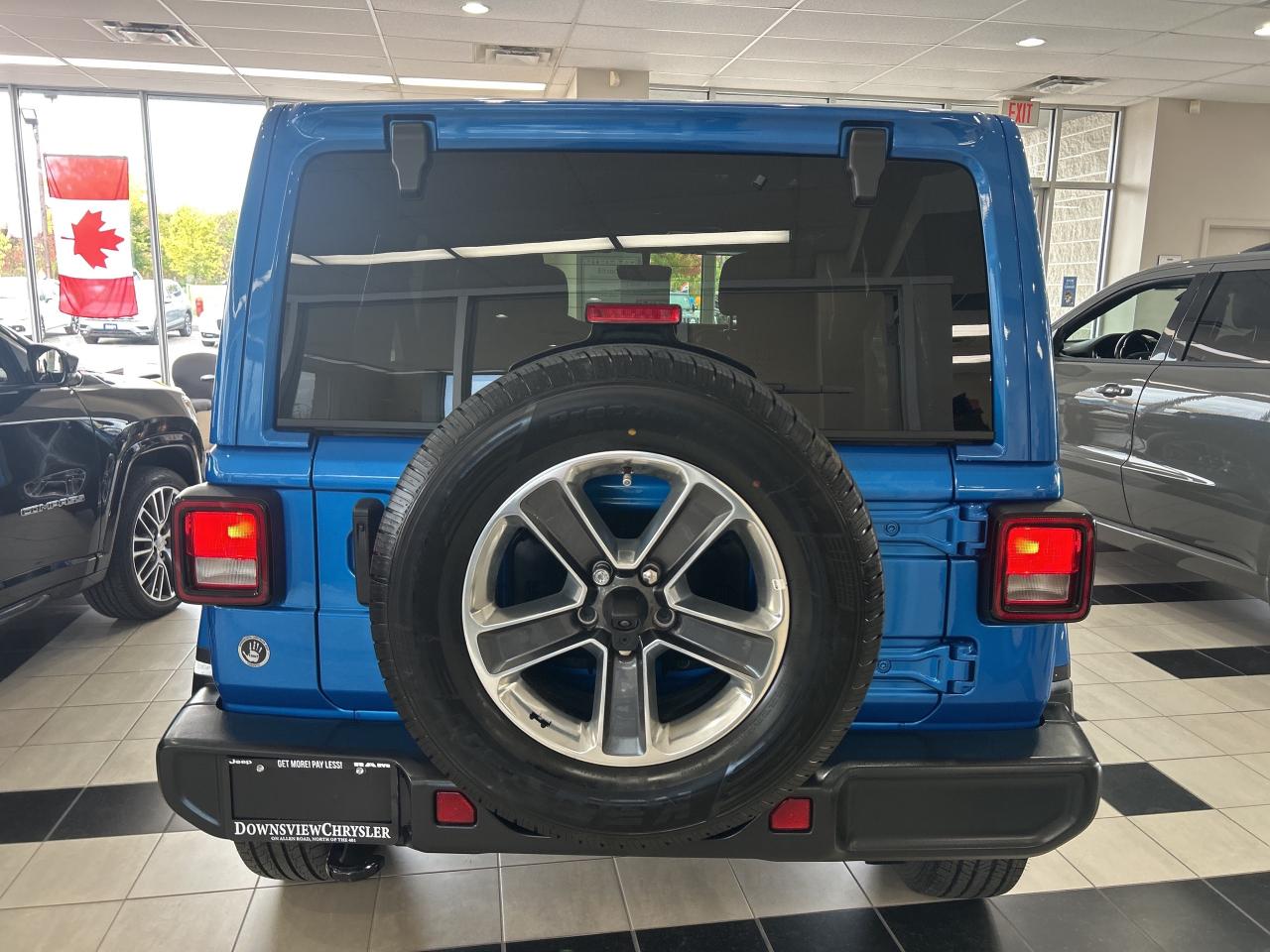 2023 Jeep Wrangler Sahara 4 Door 4x4 w/Body Colour Hard Top Photo4