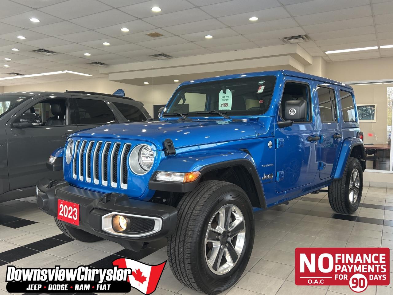 2023 Jeep Wrangler Sahara 4 Door 4x4 w/Body Colour Hard Top Photo0