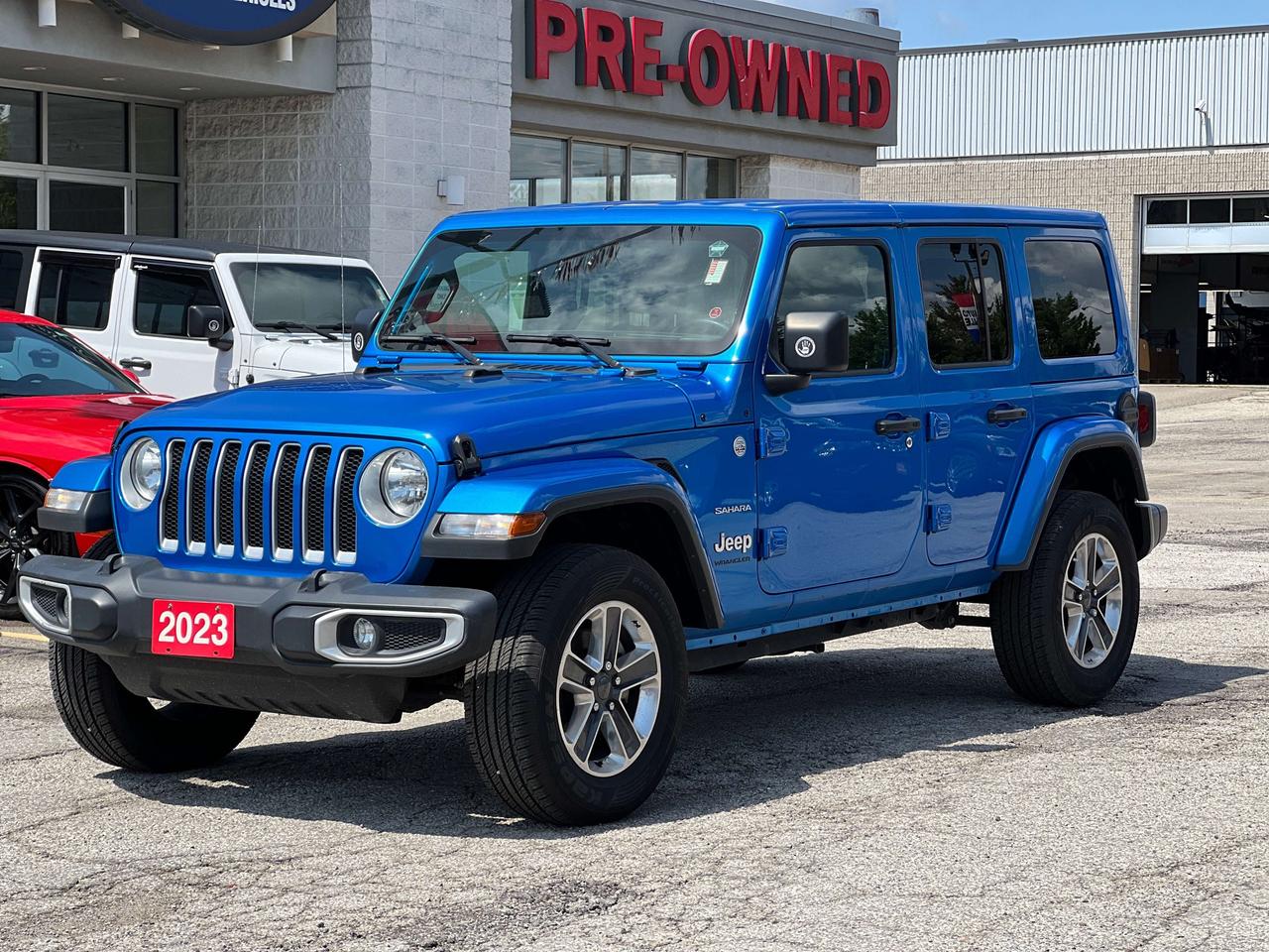 2023 Jeep Wrangler Sahara 4 Door 4x4 w/Body Colour Hard Top Photo