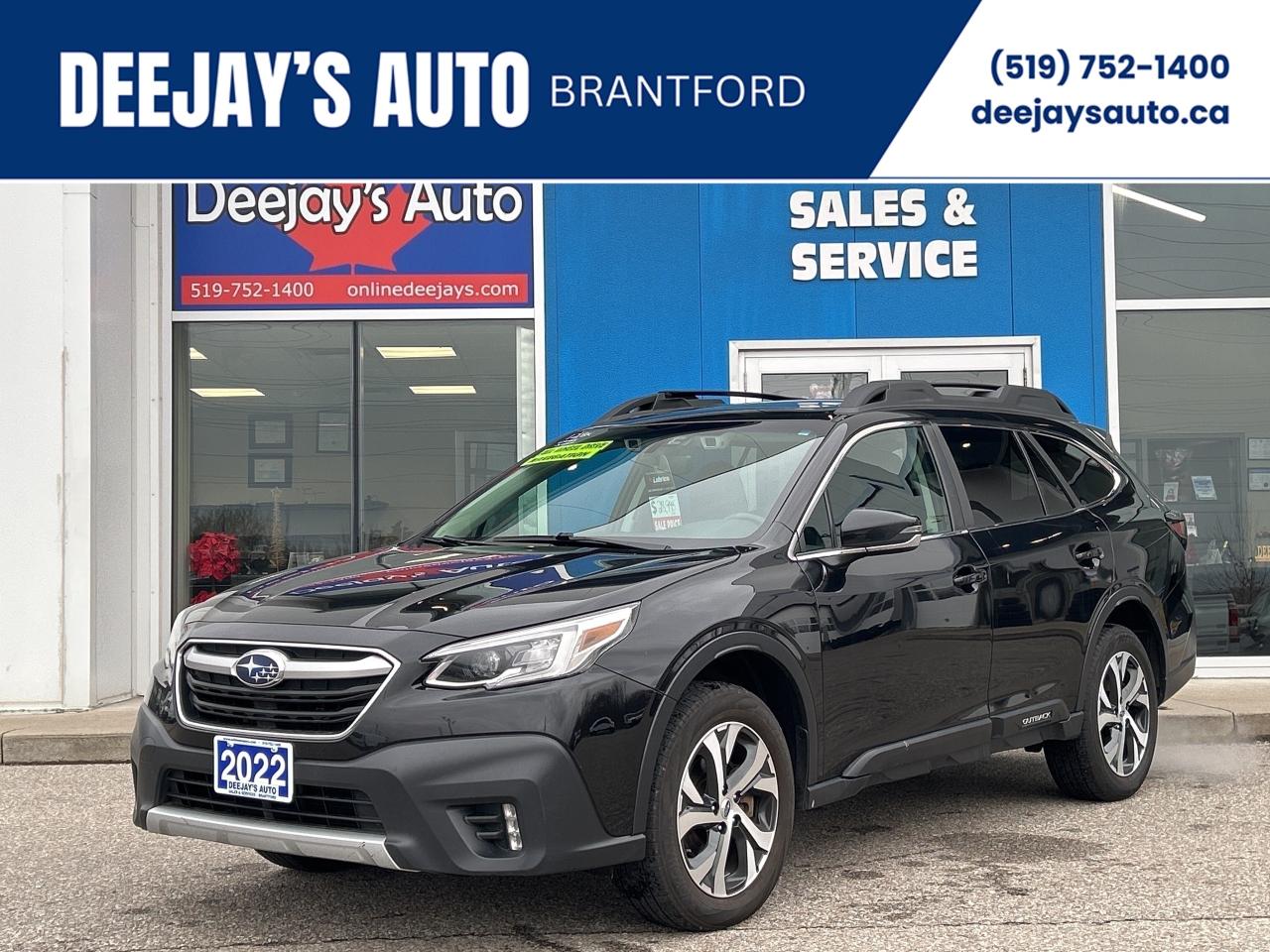 2022 Subaru Outback Limited   NAV   Sunroof   Leather   Clean Carfax Photo0