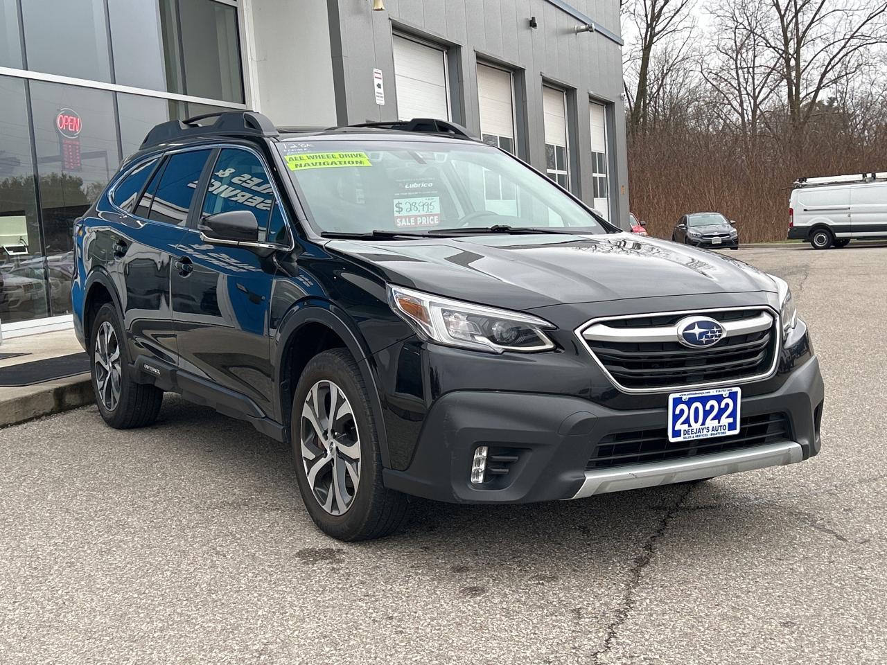 2022 Subaru Outback Limited   NAV   Sunroof   Leather   Clean Carfax Photo