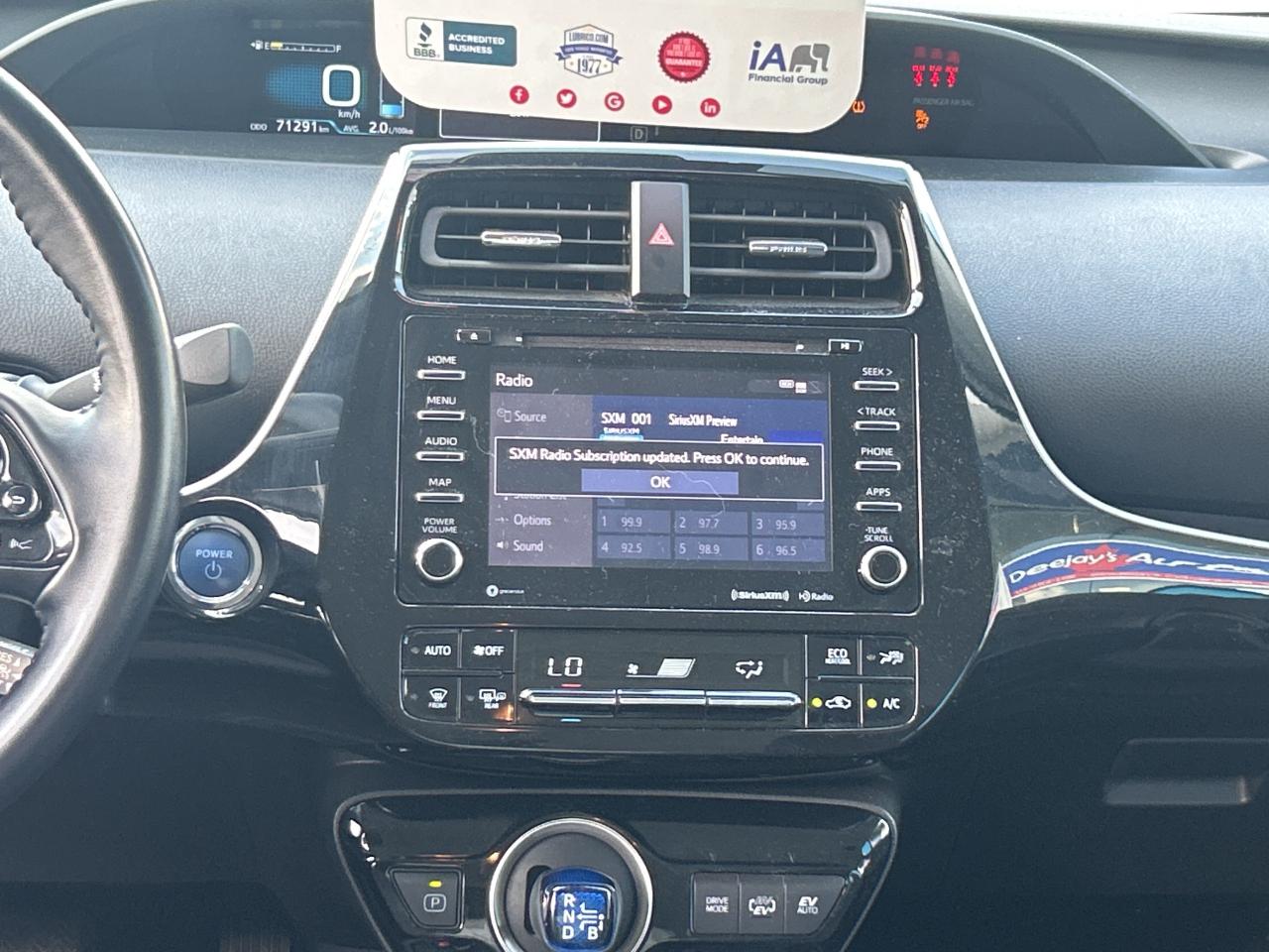 2021 Toyota Prius Prime 1.8L Hybrid Auto   Clean Carfax Photo