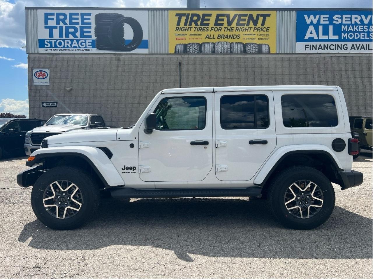 2025 Jeep Wrangler Sahara w/Leather, Technology, Safety, Steps Photo