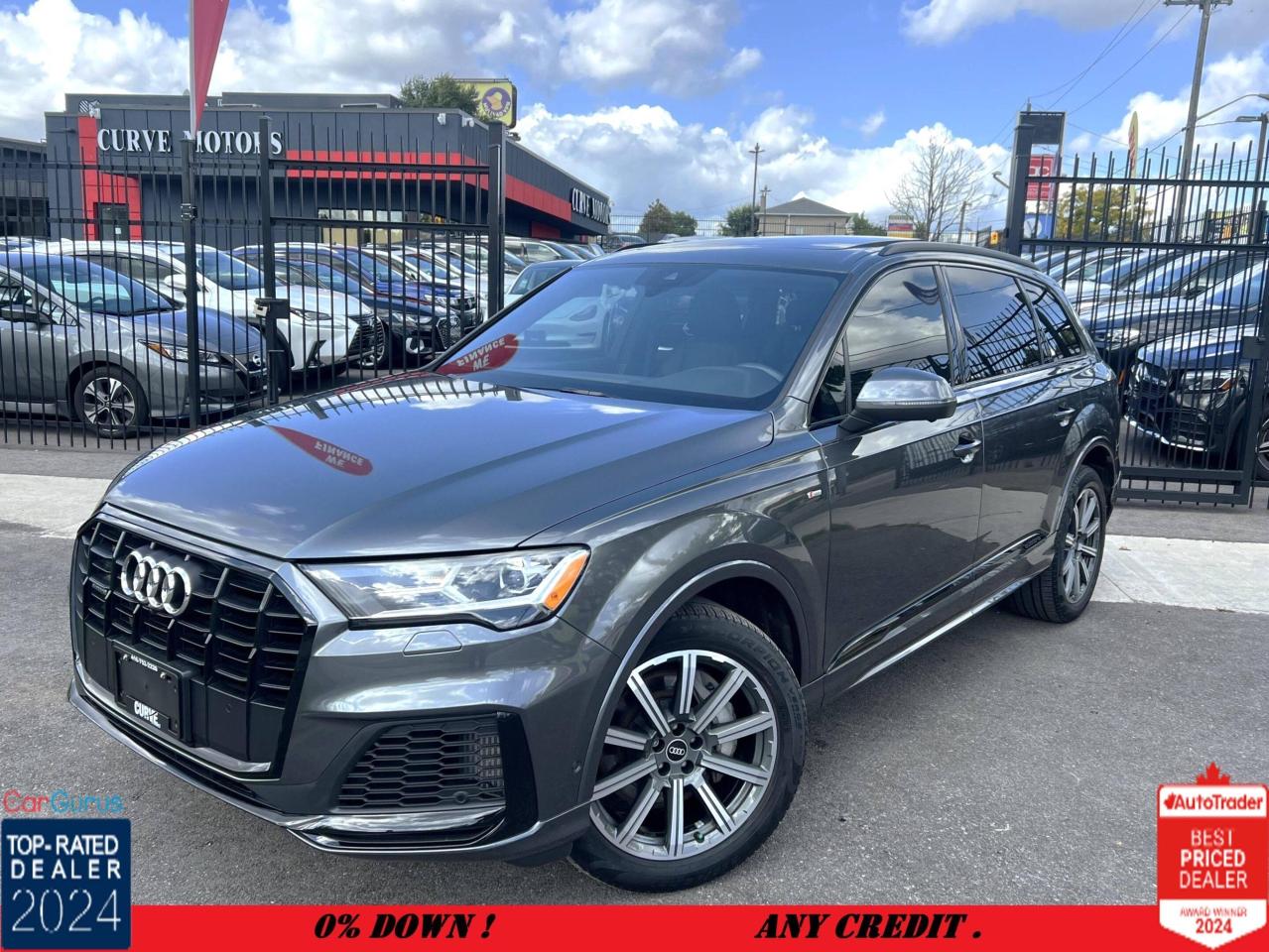 2021 Audi Q7 Progressiv 55 S-Line * COOLED SEATS / CARPLAY / PA Photo0
