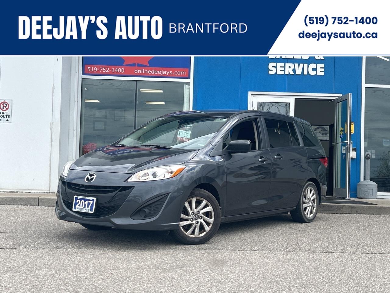 2017 Mazda MAZDA5 6 Passenger   Extra Tires & Rims   Clean Carfax Photo0