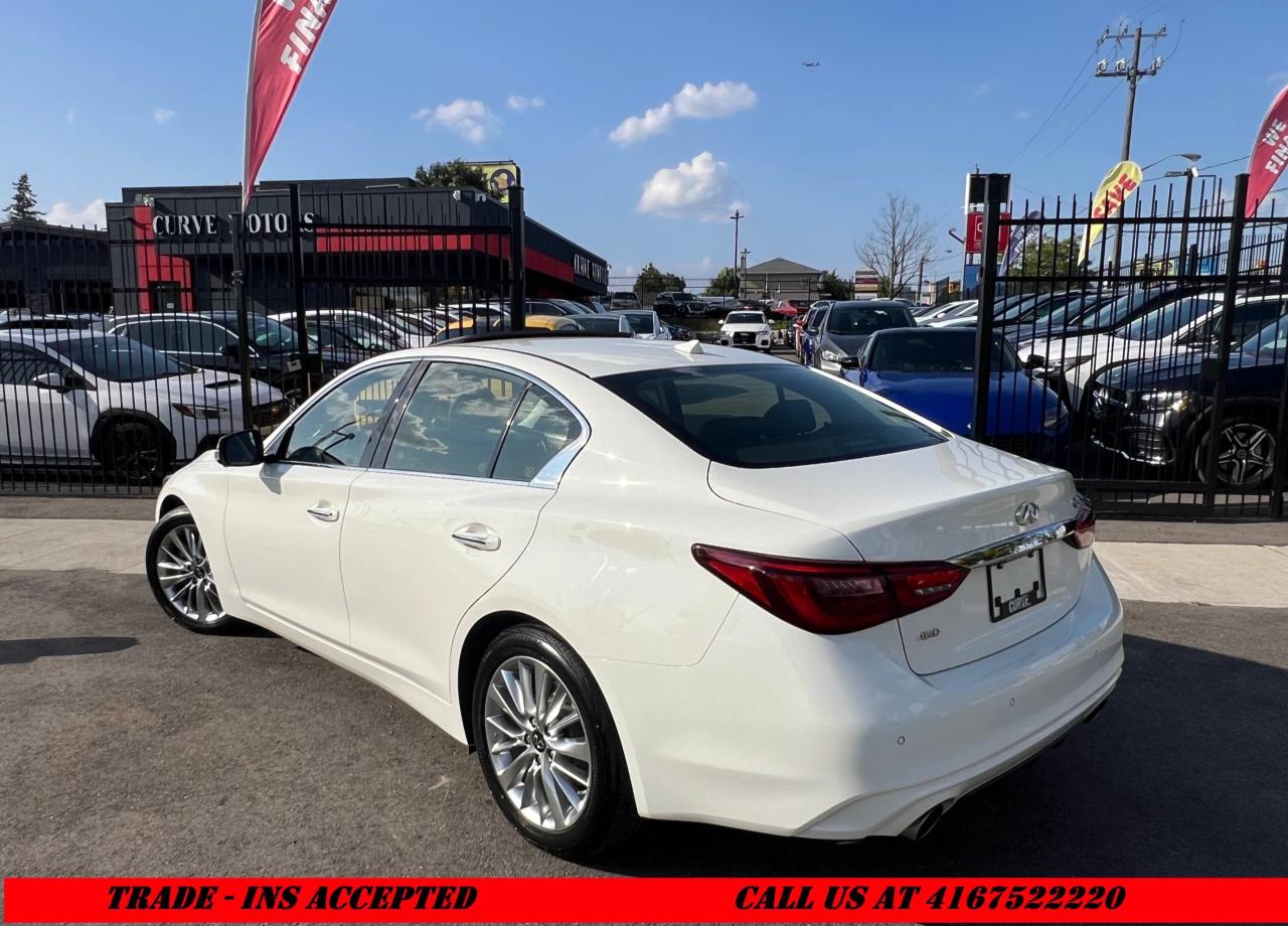 2021 Infiniti Q50 AWD *300 HP/NO ACCIDENTS/ROOF/CARPLAY/360 CAM/DRIV Photo