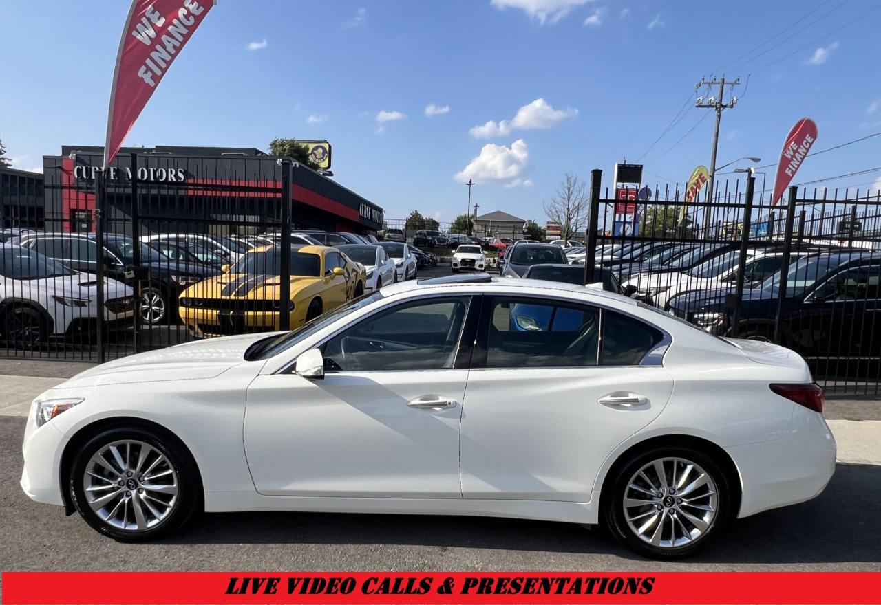2021 Infiniti Q50 AWD *300 HP/NO ACCIDENTS/ROOF/CARPLAY/360 CAM/DRIV Photo
