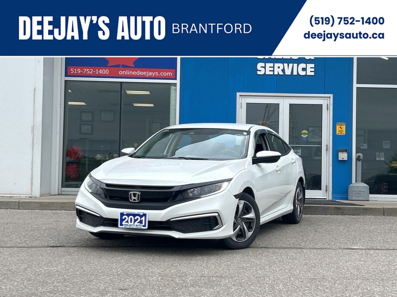 2021 Honda Civic Sedan LX CVT   Adaptive CC   Clean Carfax Photo0