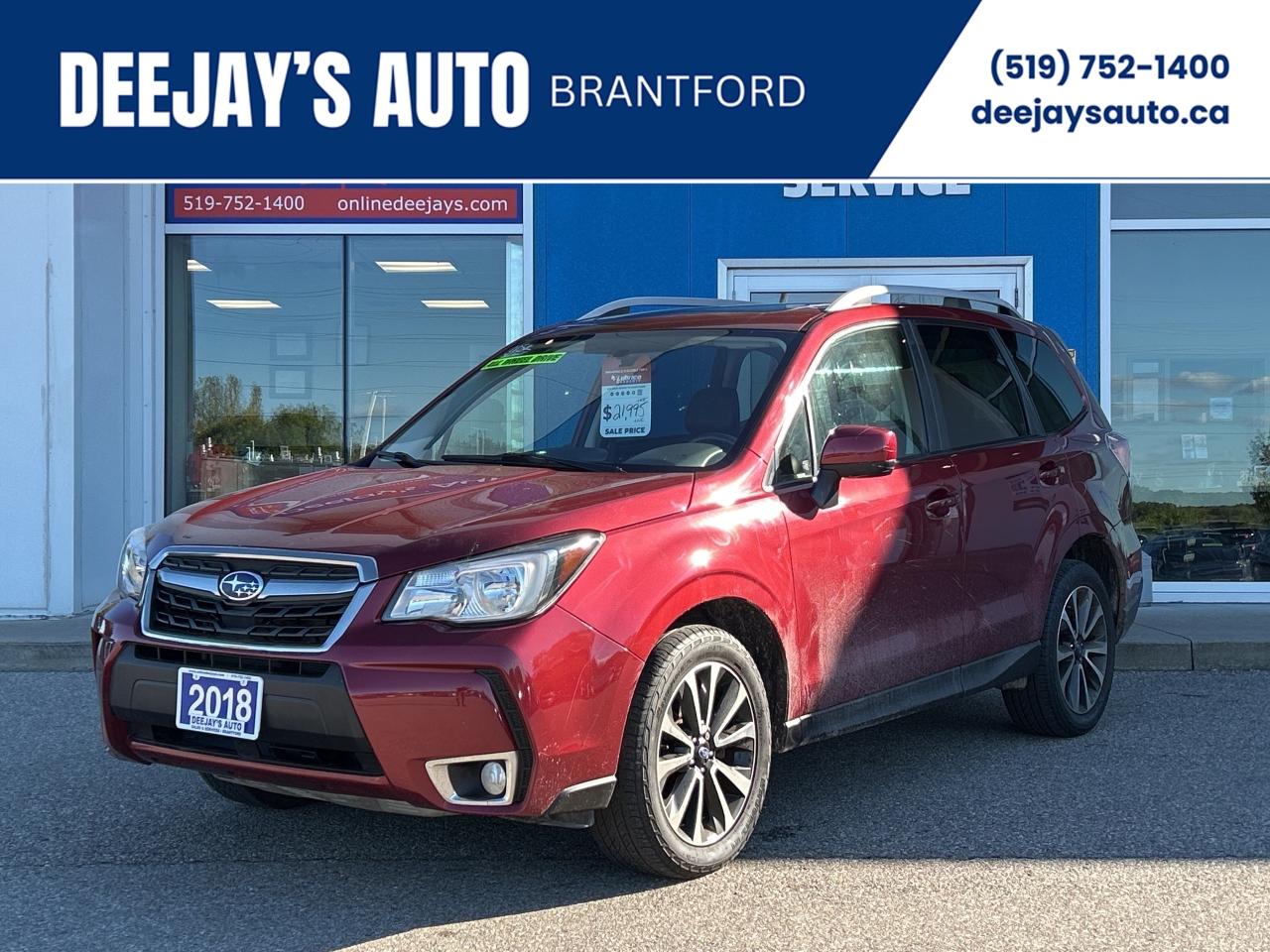 2018 Subaru Forester XT Turbo CVT   Sunroof   Clean Carfax Photo0