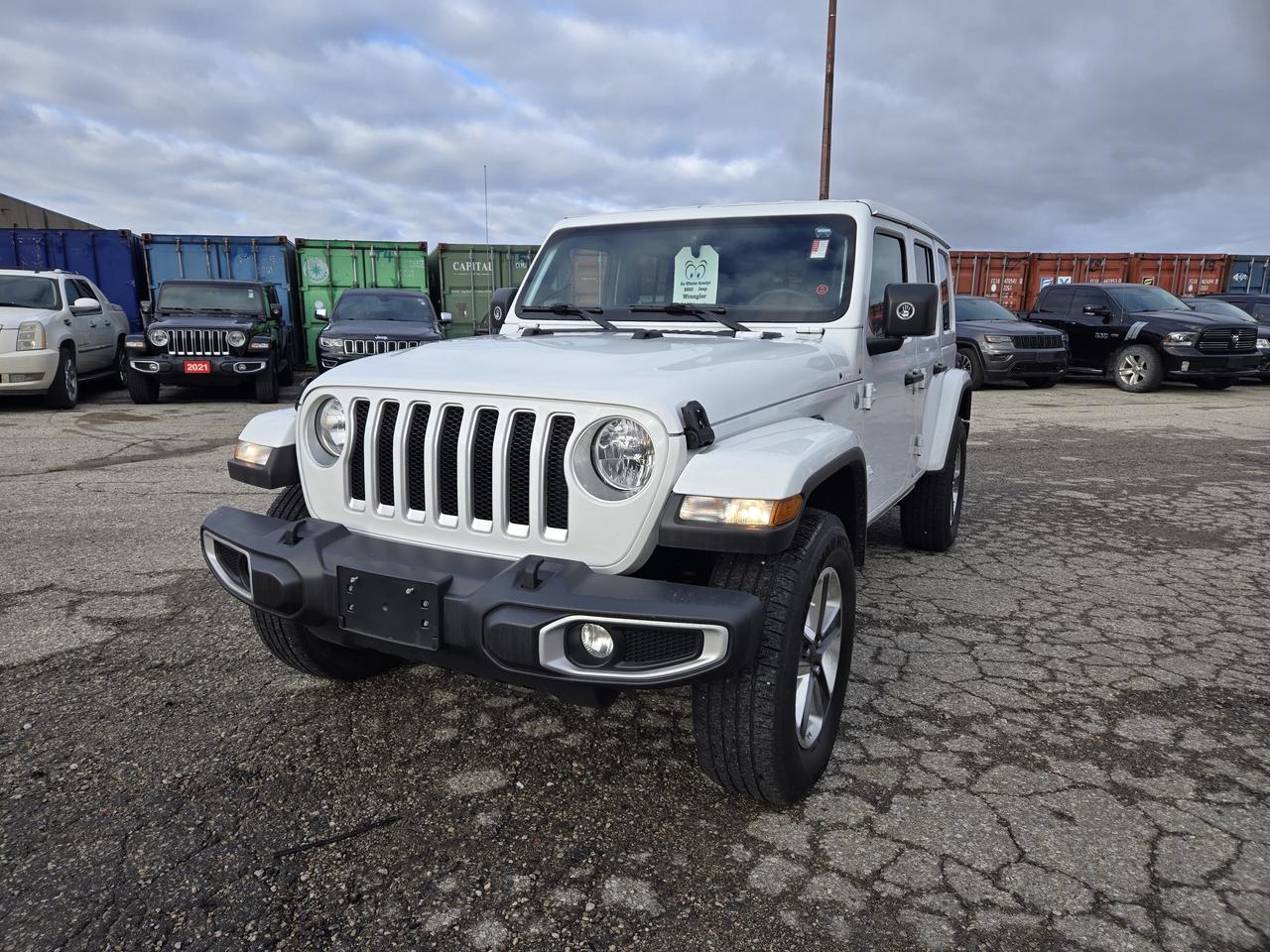 2023 Jeep Wrangler Sahara 4 Door 4x4 w/Body Colour Hard Top Photo2