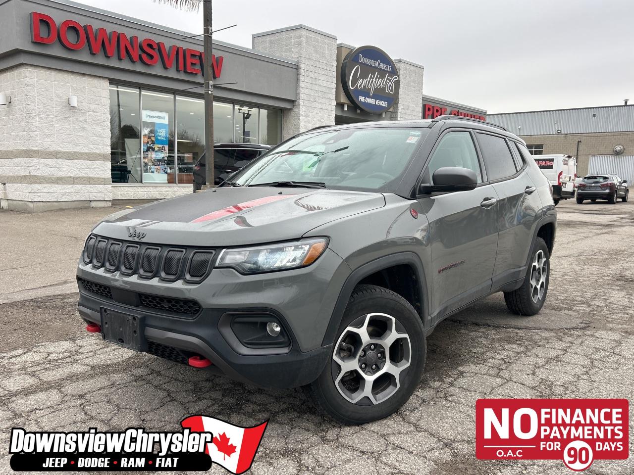 2022 Jeep Compass Trailhawk w/Dual Sunroof, GPS, Alpine Sound, Alexa Photo0