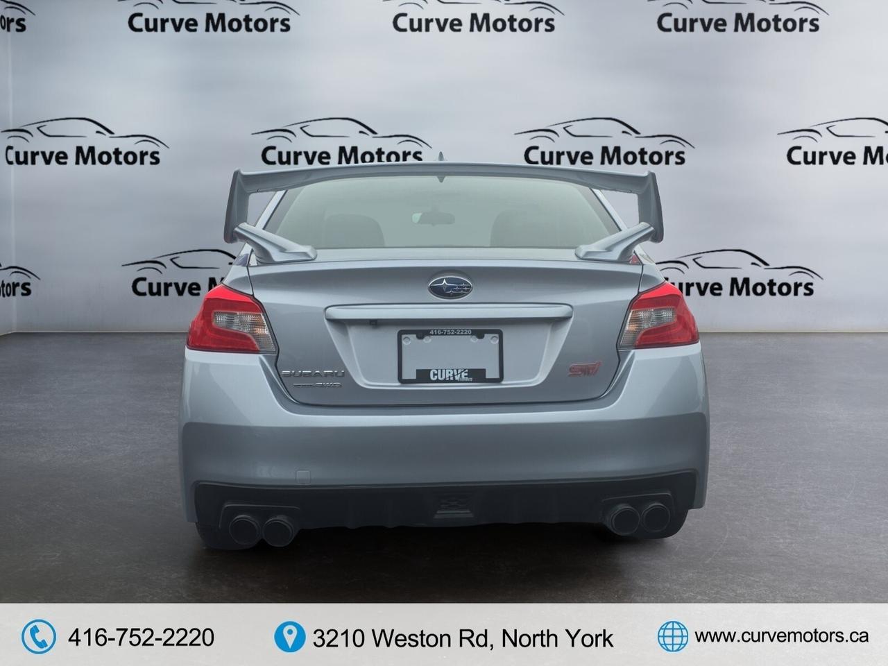 2018 Subaru WRX STI SPORT WITH WING SPOILER * CAMERA / ROOF / BLIN Photo