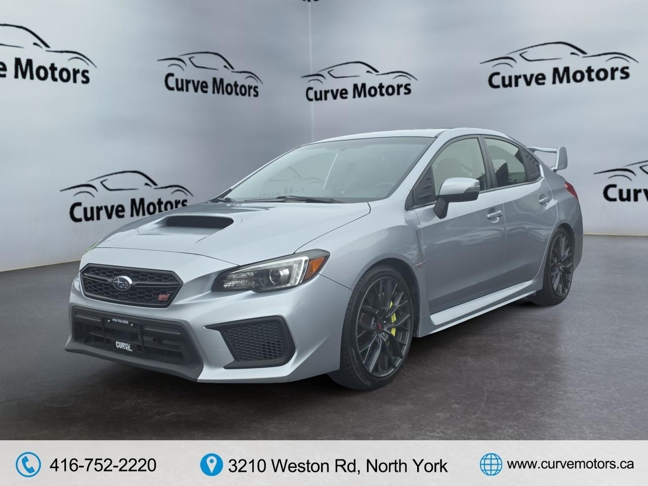 2018 Subaru WRX STI SPORT WITH WING SPOILER * CAMERA / ROOF / BLIN Photo