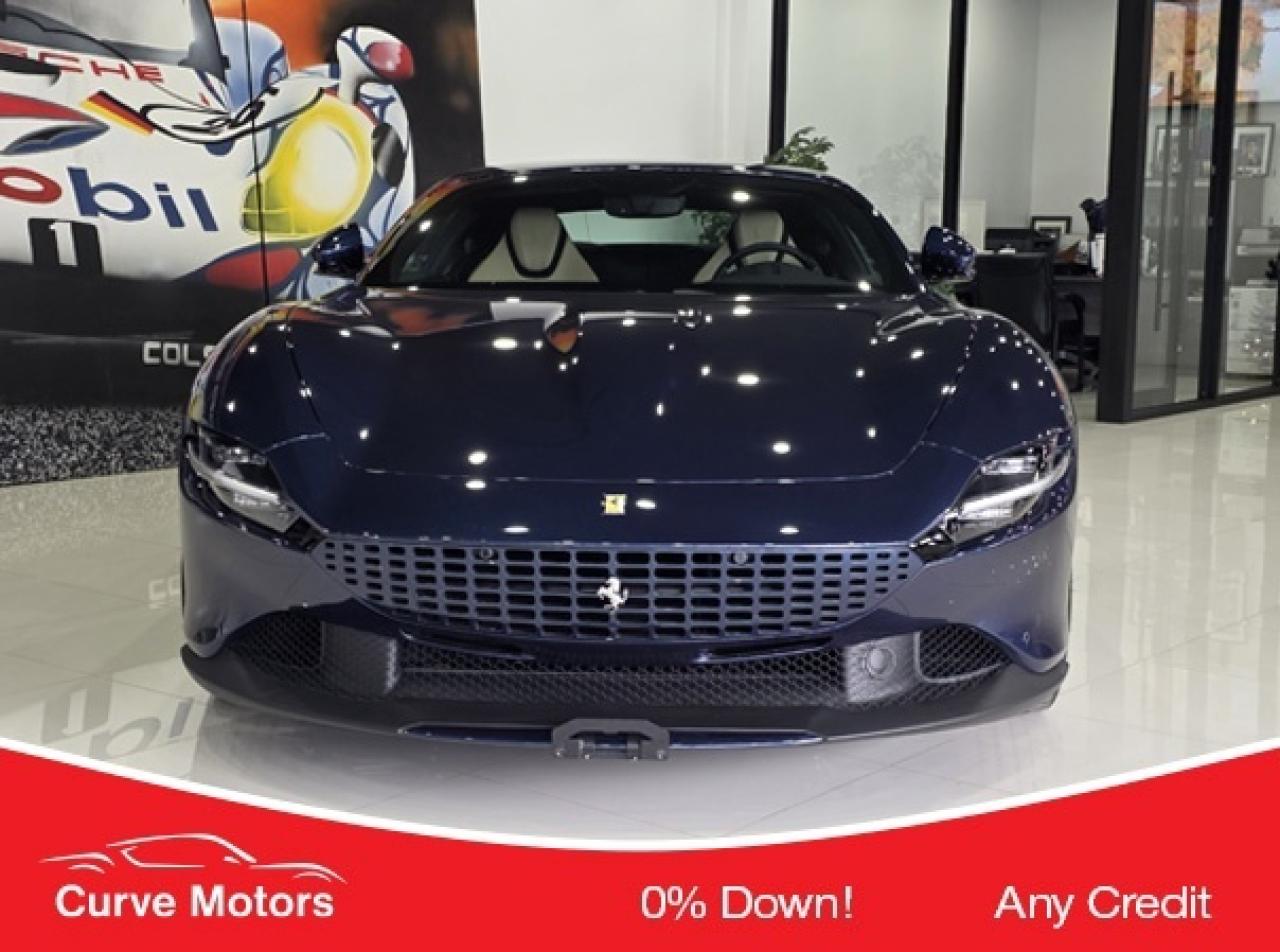 2021 Ferrari Roma 612 HP / VERY LOW KM / 1 OWNER / NO ACCIDENTS / 3. Photo