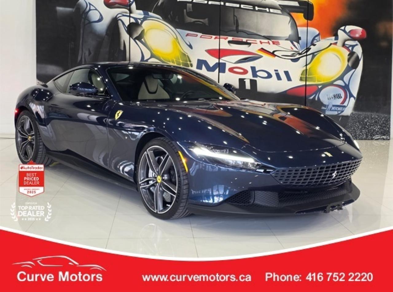 2021 Ferrari Roma 612 HP / VERY LOW KM / 1 OWNER / NO ACCIDENTS / 3. Photo