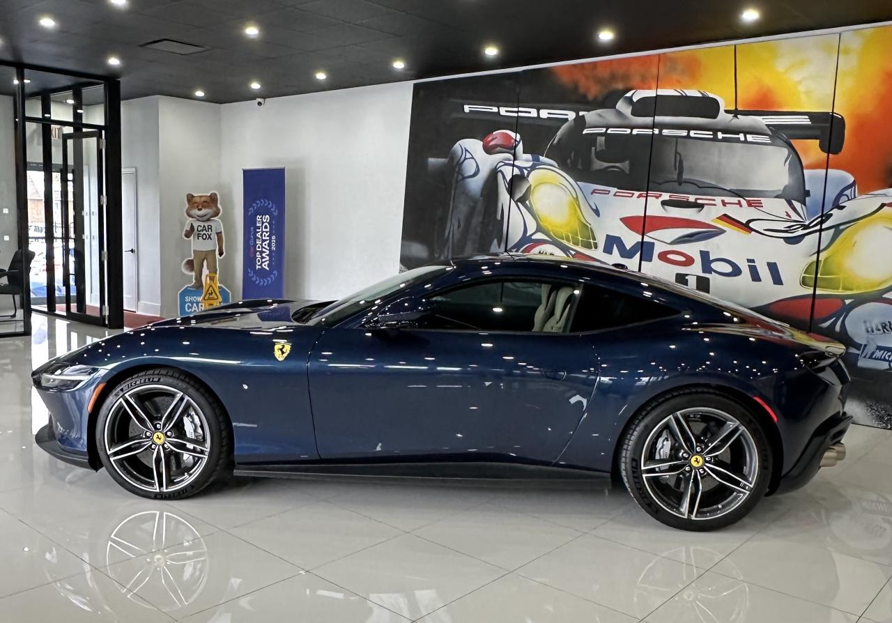 2021 Ferrari Roma 612 HP / VERY LOW KM / 1 OWNER / NO ACCIDENTS / 3. Photo