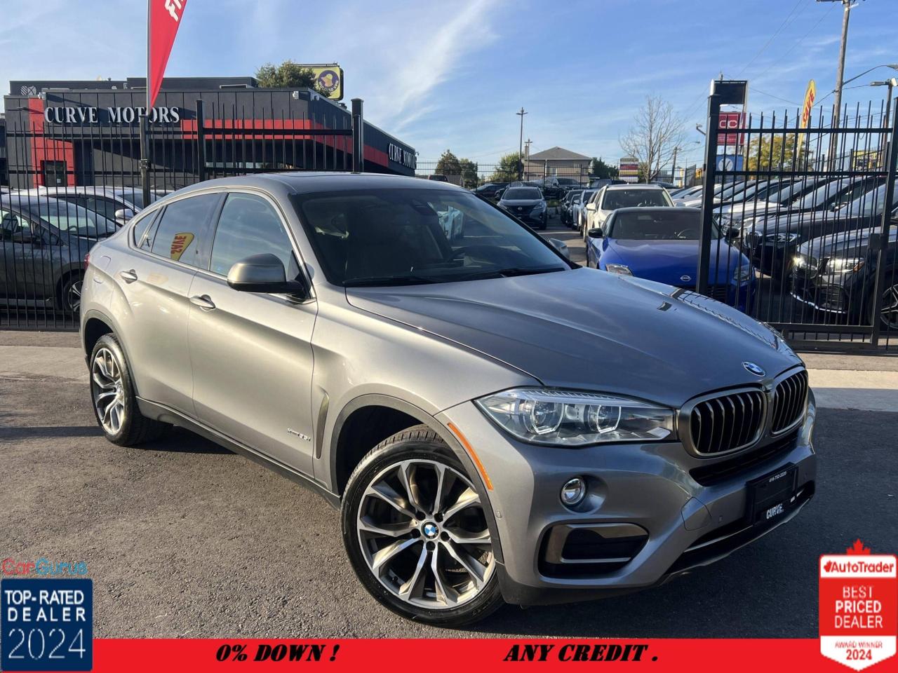 2019 BMW X6 XDrive35i * NO ACCIDENTS / BROWN INT / DRIVER ASSI Photo