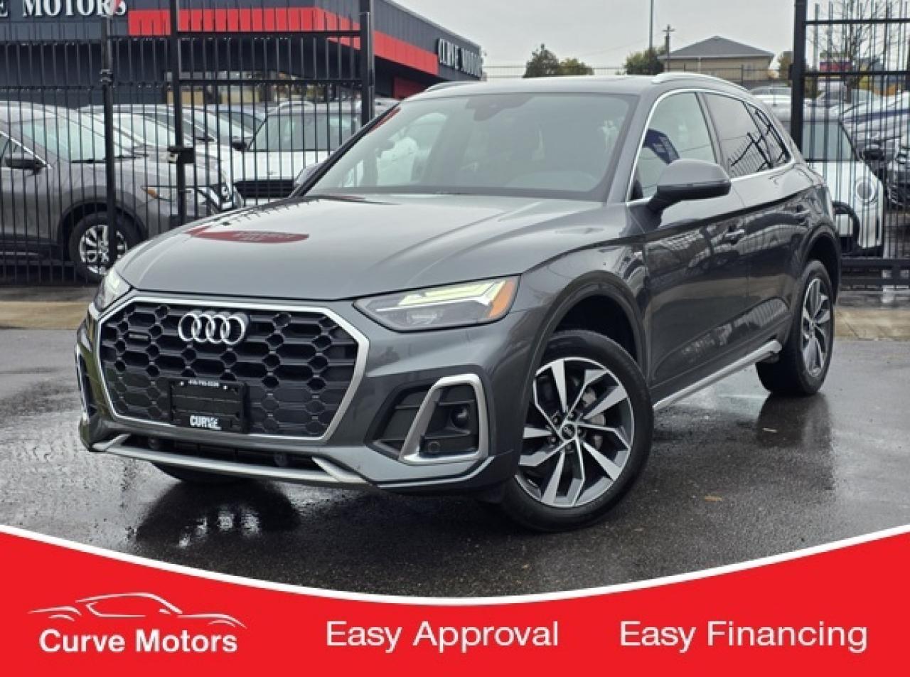 2021 Audi Q5 Progressiv 45 S-LINE * NO ACCIDENTS / BROWN INT / Photo2
