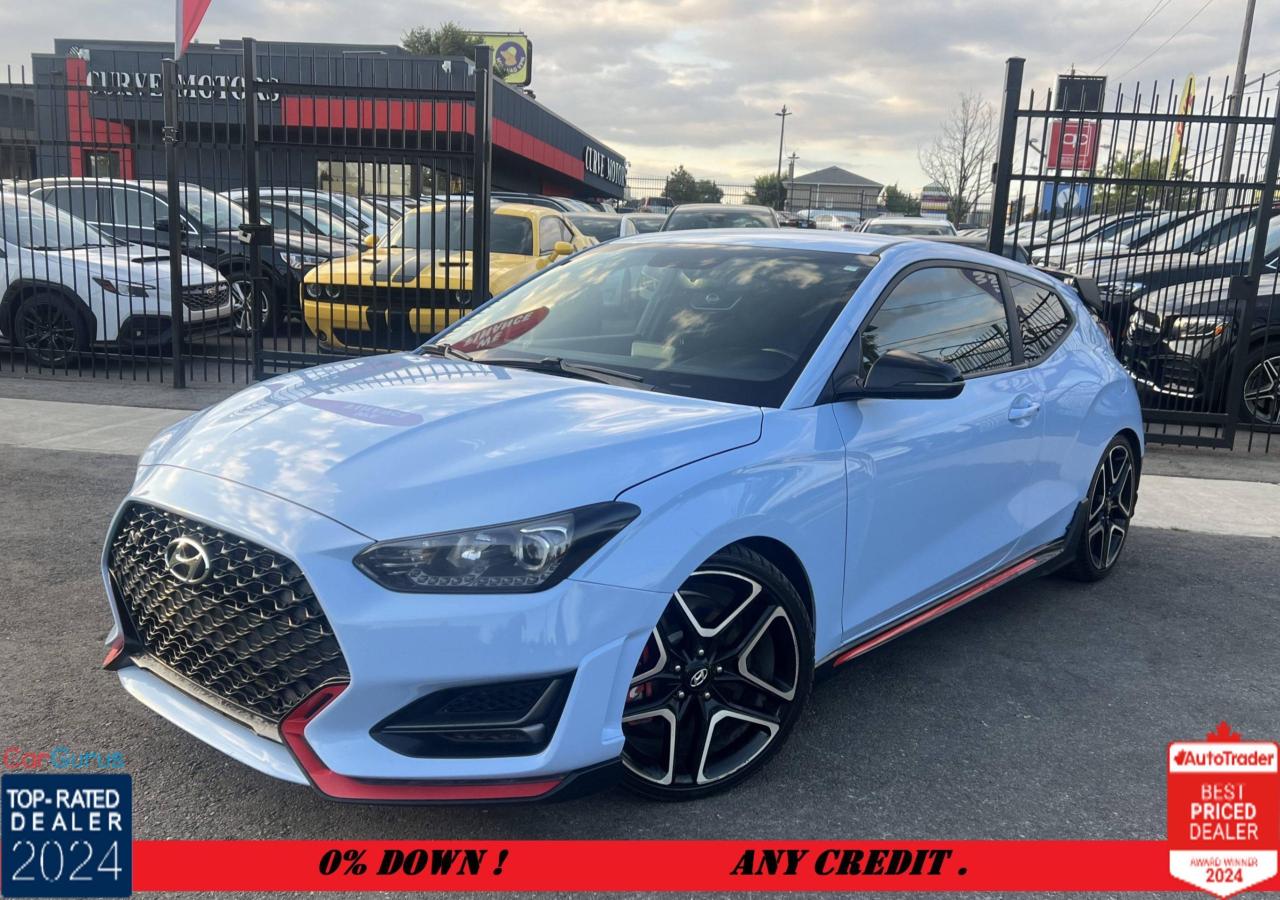 2019 Hyundai Veloster N Manual * NO ACCIDENTS / CARPLAY / CAMERA / SPOIL Photo0