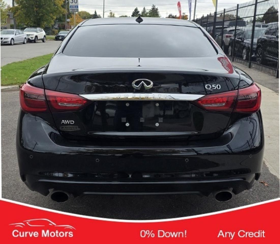 2021 Infiniti Q50 LUXE AWD *300 HP/NO ACCIDENTS/ROOF/CARPLAY/360 CAM Photo
