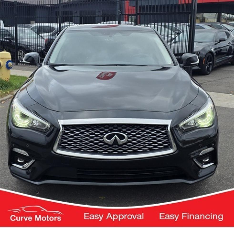 2021 Infiniti Q50 LUXE AWD *300 HP/NO ACCIDENTS/ROOF/CARPLAY/360 CAM Photo