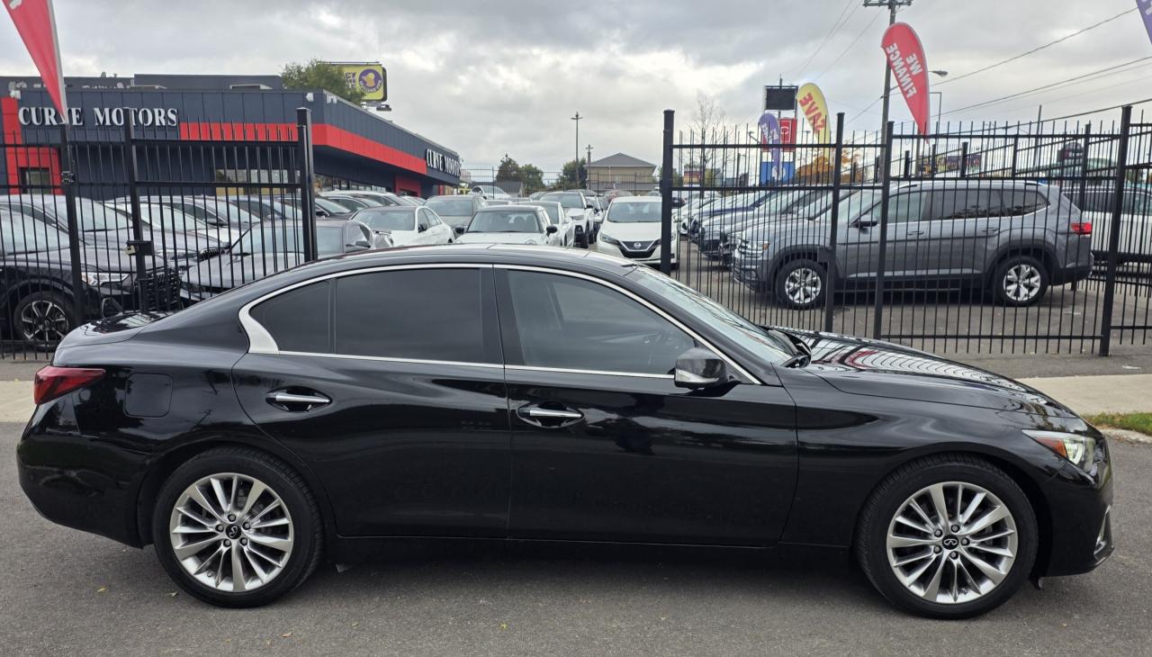 2021 Infiniti Q50 LUXE AWD *300 HP/NO ACCIDENTS/ROOF/CARPLAY/360 CAM Photo4