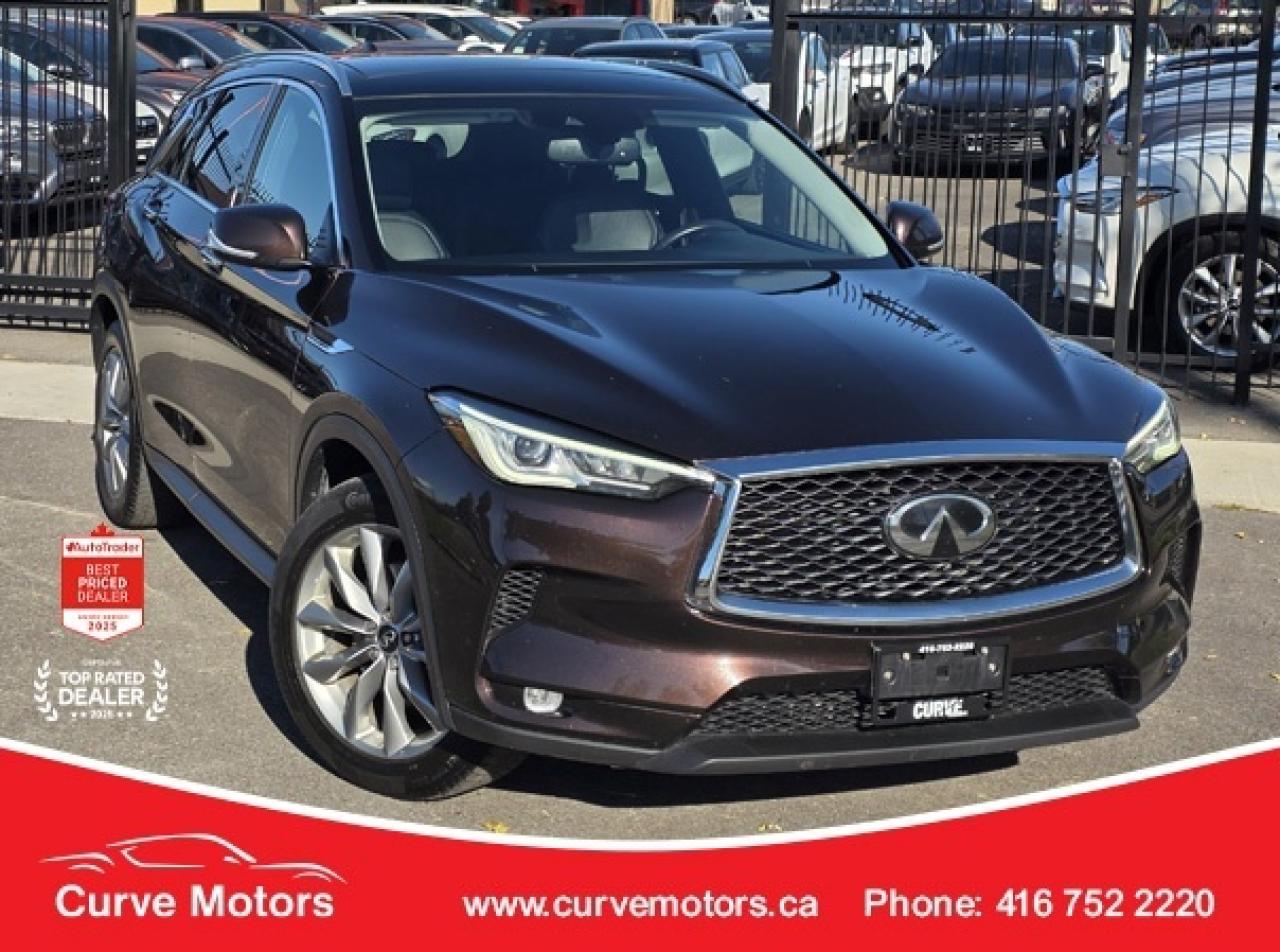 2021 Infiniti QX50 LUXE AWD *NO ACCIDENTS / 1 OWNER / CARPLAY / PANO Photo0