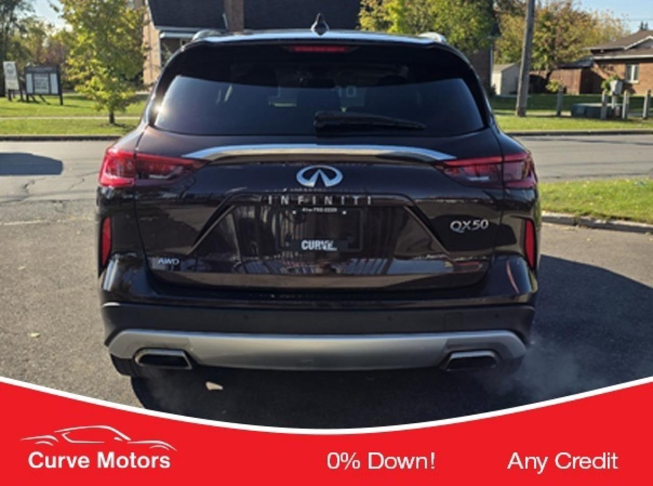 2021 Infiniti QX50 LUXE AWD *NO ACCIDENTS / 1 OWNER / CARPLAY / PANO Photo3