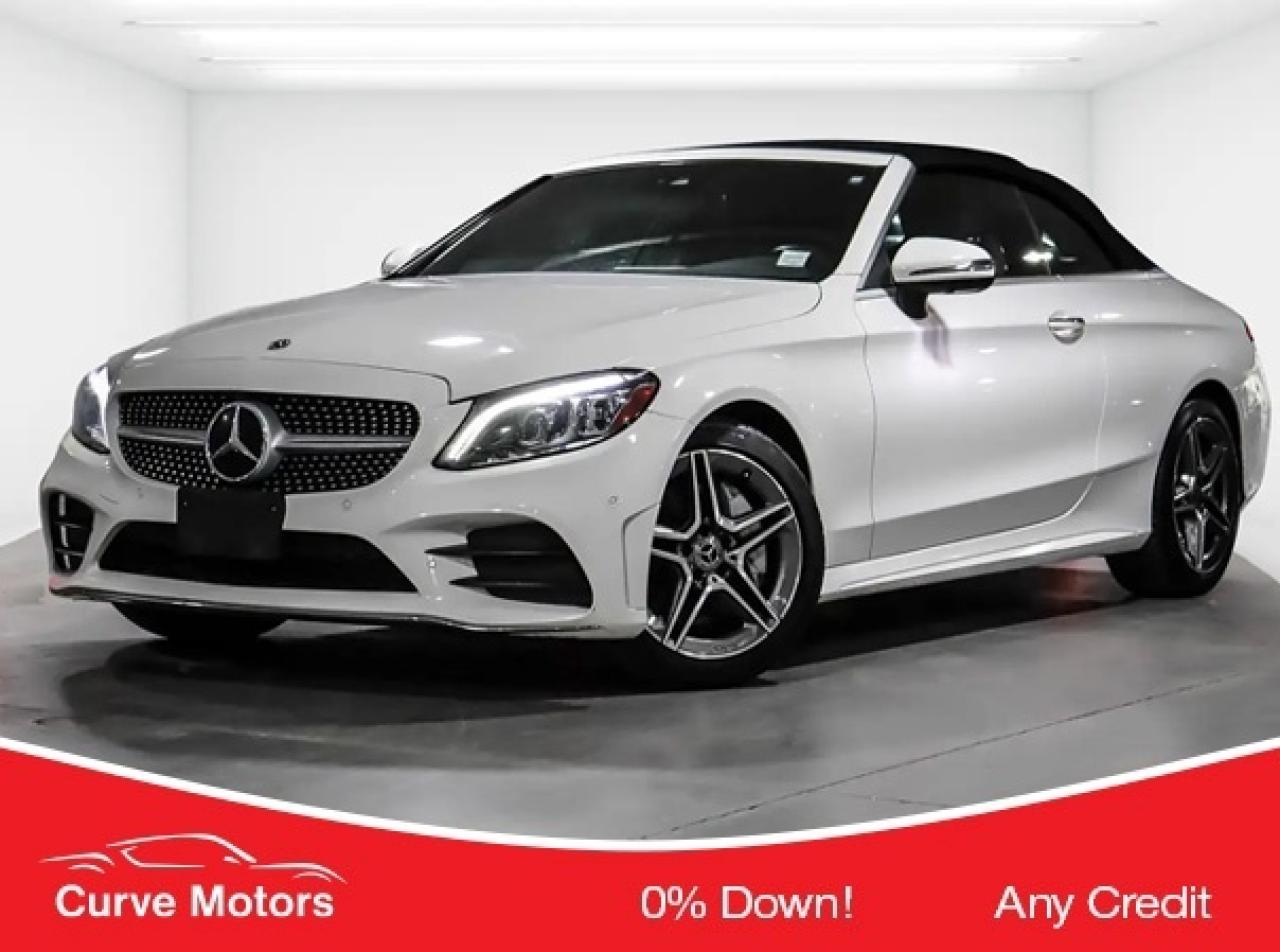 2019 Mercedes-Benz C-Class C 300 4MATIC Cabriolet AMG PKG * RED INTERIOR / BU Photo