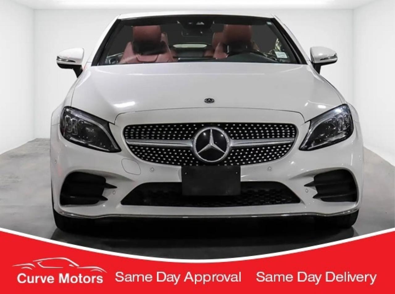 2019 Mercedes-Benz C-Class C 300 4MATIC Cabriolet AMG PKG * RED INTERIOR / BU Photo