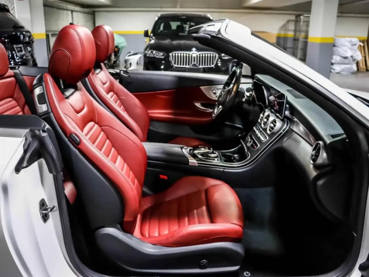 2019 Mercedes-Benz C-Class C 300 4MATIC Cabriolet AMG PKG * RED INTERIOR / BU Photo