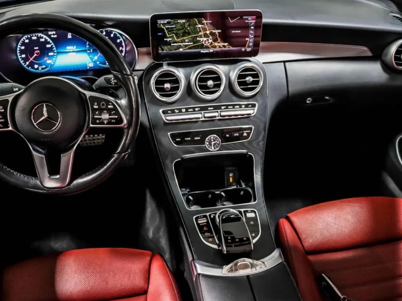 2019 Mercedes-Benz C-Class C 300 4MATIC Cabriolet AMG PKG * RED INTERIOR / BU Photo