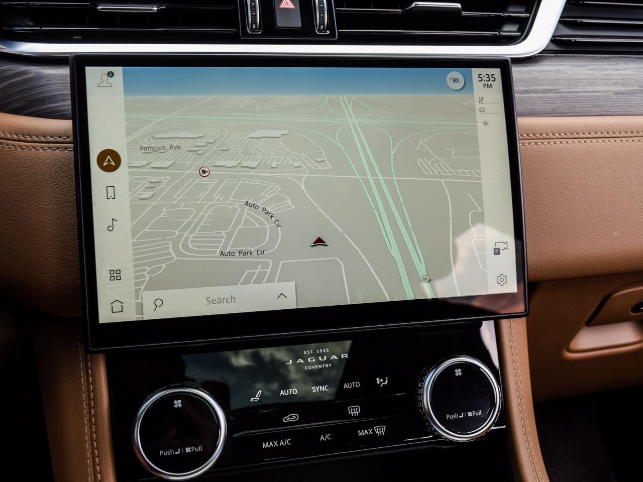 2023 Jaguar F-PACE TAN INTERIOR HEAD UP DISPLAY Photo