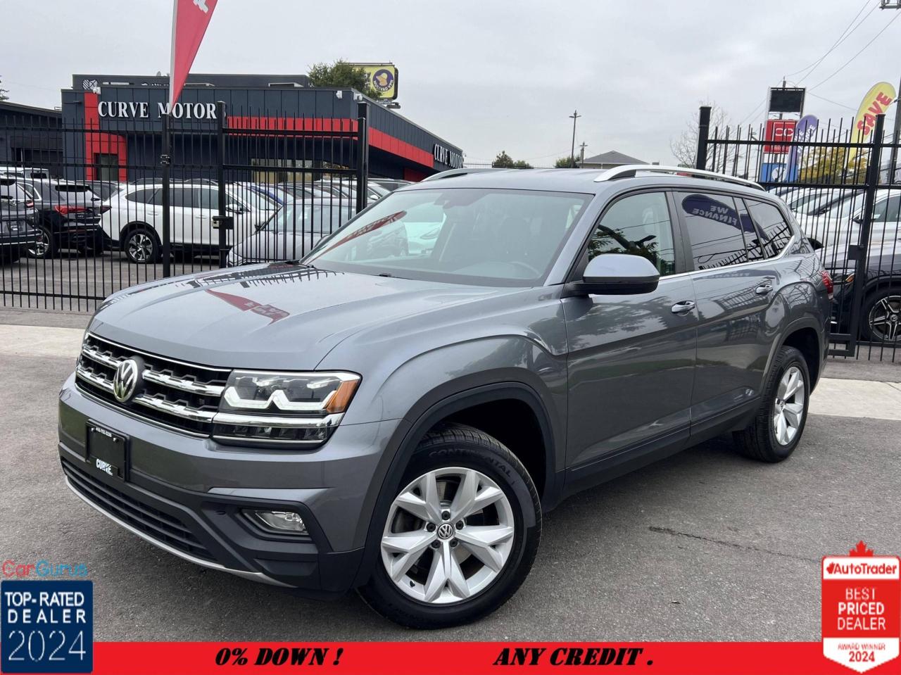 2018 Volkswagen Atlas 3.6 FSI 4MOTION * NO ACCIDENTS / CARPLAY / BLIND S Photo0