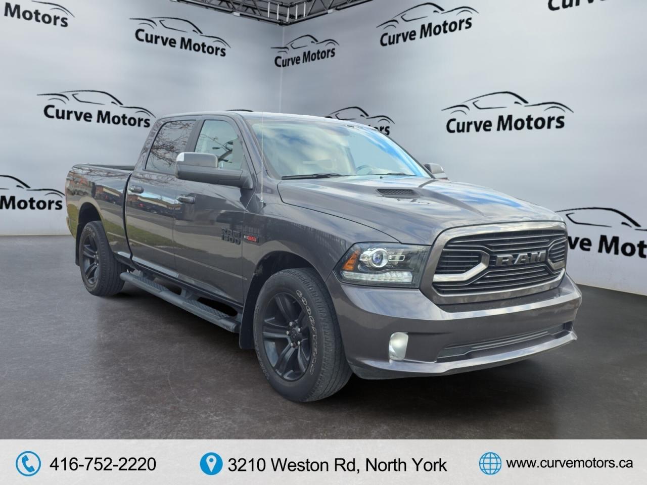 2018 RAM 1500 Sport 4x4 Crew Cab 6'4 Box *NO ACCIDENTS / CARPLAY Photo0