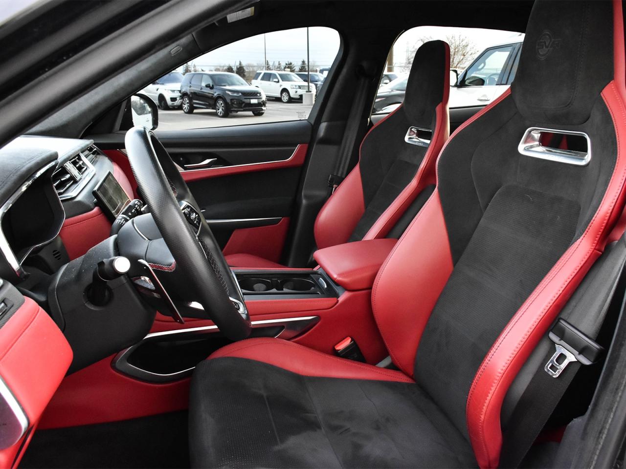 2023 Jaguar F-PACE SVR BLACK PACK 22's RED INTERIOR IMMACULATE Photo